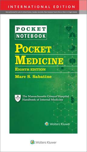 Pocket Medicine de Dr. Marc S Sabatine MD