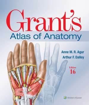 Grant's Atlas of Anatomy 16e Lippincott Connect Standalone Digital Access Card de Anne M. R. Agur