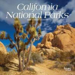 California National Parks 2024 Mini 7x7 de Browntrout