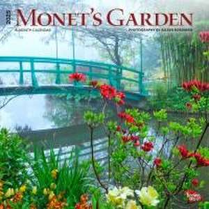 Monet's Garden 2025 12 X 24 Inch Monthly Square Wall Calendar Plastic-Free de Browntrout