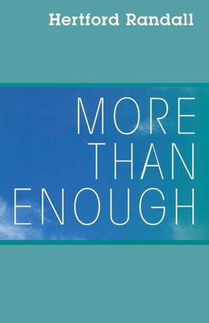 More than Enough de Hertford Randall