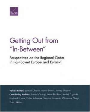 Getting Out from "In-Between" de Samuel Charap