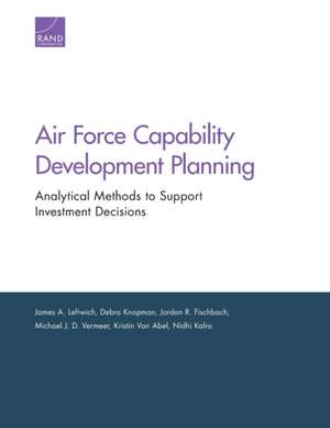 Air Force Capability Development Planning de Jordan R. Fischbach