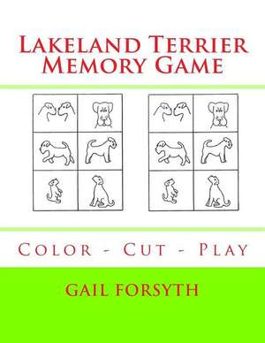 Lakeland Terrier Memory Game de Gail Forsyth