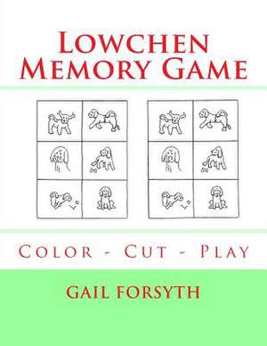 Lowchen Memory Game de Gail Forsyth