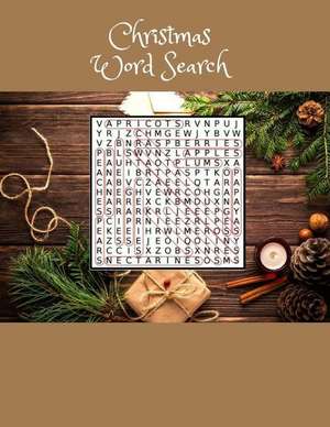 Christmas Word Search de Keefauver, Genaro