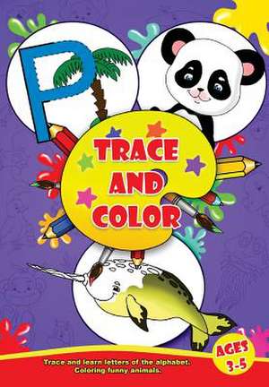 Trace and Color Book de Novak, Nika