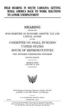 Field Hearing in South Carolina de United States Congress