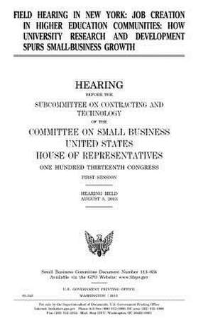 Field Hearing in New York de United States Congress