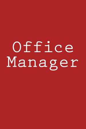Office Manager de Wild Pages Press