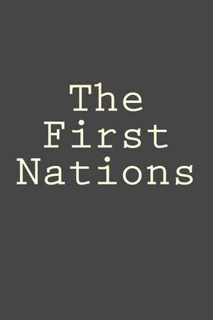 The First Nations de Wild Pages Press