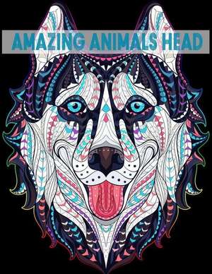 Amazing Animals Head de Coloring, Adorable