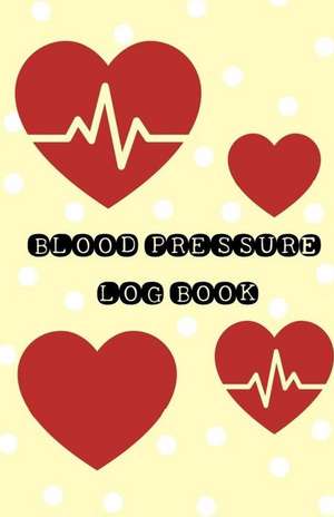 Blood Pressure Log Book de Notebooks, Happy Cute