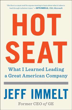 Hot Seat de Jeff Immelt