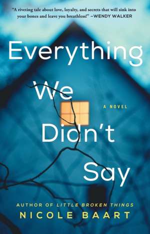 Everything We Didn't Say de Nicole Baart