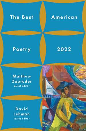 The Best American Poetry 2022 de David Lehman