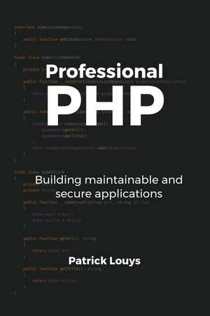 Professional PHP de Louys, Patrick