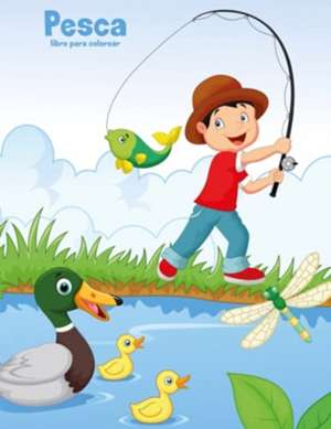 Pesca Libro Para Colorear 1 de Nick Snels