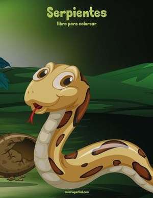 Serpientes Libro Para Colorear 1 de Nick Snels