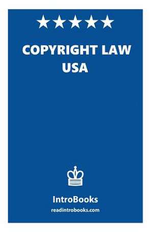 Copyright Law USA de Introbooks