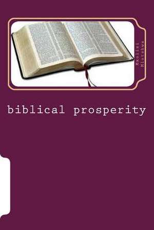 Biblical Prosperity de Mlotshwa, Pst Mxolisi Richman