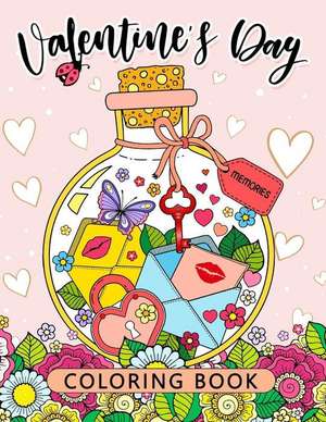 Valentines Day Coloring Book de Balloon Publishing