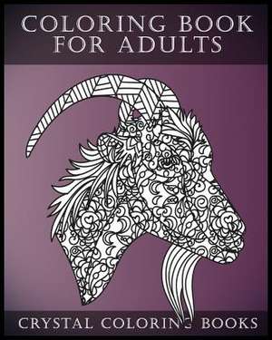 Coloring Book for Adults de Crystal Coloring Books