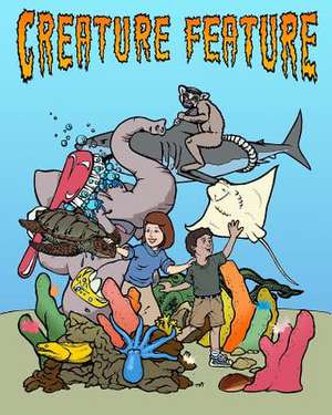 Creature Feature Coloring Book de Aschenbach, Tom