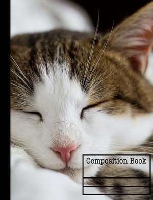 Kitty Cat Composition Book - Graph Paper - 4x4 Grid de Creations, Rengaw