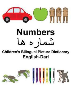 English-Dari Numbers Children's Bilingual Picture Dictionary de Richard Carlson Jr