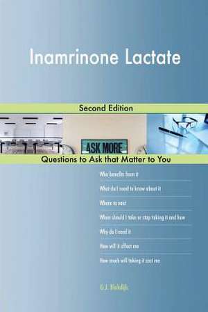 Inamrinone Lactate; Second Edition de Blokdijk, G. J.