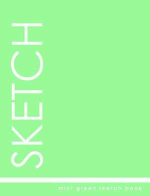 Mint Green Sketch Book de Trendy Wares Misc