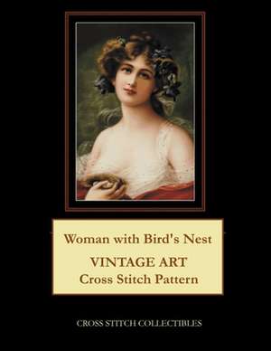 Woman with Bird's Nest de Collectibles, Cross Stitch