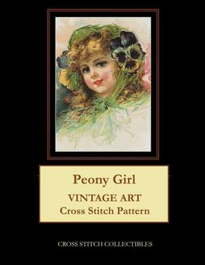 Peony Girl de Collectibles, Cross Stitch