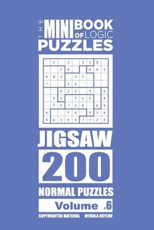 The Mini Book of Logic Puzzles - Jigsaw 200 Normal (Volume 6) de Krylov, Mykola