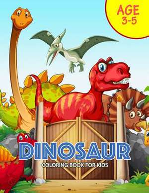 Dinosaur Coloring Book for Kids de Preschool Learning Activity Designer