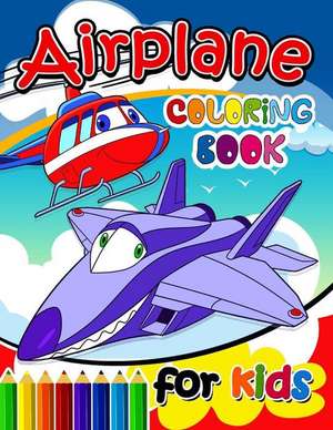 Airplane Coloring Books for Kids de Preschool Learning Activity Designer