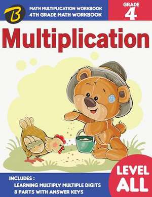 Multiplication Workbook Grade 4 de Biinyiin Ew