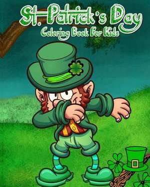 St. Patrick's Day Coloring Book for Kids de Cute Leprechaun