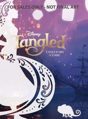 Disney Tangled Cinestory Comic - Collector's Edition Softcover de Disney