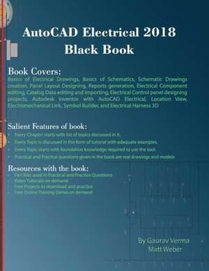 AutoCAD Electrical 2018 Black Book de Gaurav Verma