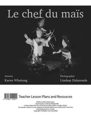 Le Chef Du Mais Plan de Cours de Karen Whetung