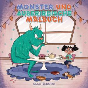 Young Dreamers Press: Monster und Außerirdische Malbuch