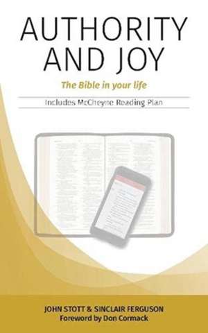 Authority and Joy de John Stott