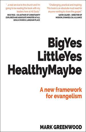 Big Yes Little Yes Healthy Maybe de Mark Greenwood