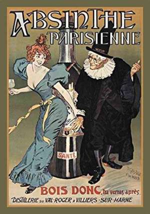 Carnet Blanc Absinthe Parisienne de Malteste