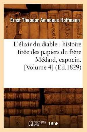 L'élixir du diable de Hoffmann E T A