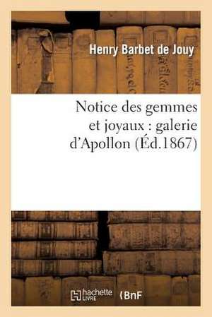 Notice Des Gemmes Et Joyaux