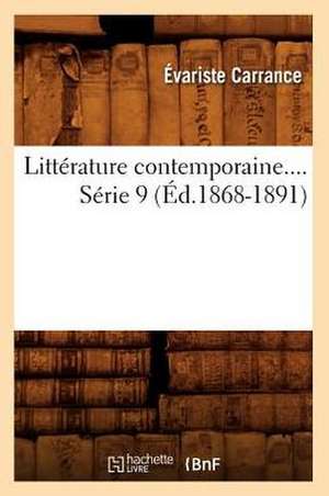 Litterature Contemporaine.... Serie 9 (Ed.1868-1891): Em'un Bon Noumbre de Viei Nouve (Ed.1865) de Sans Auteur