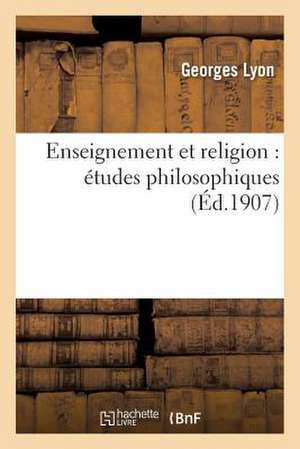 Enseignement Et Religion